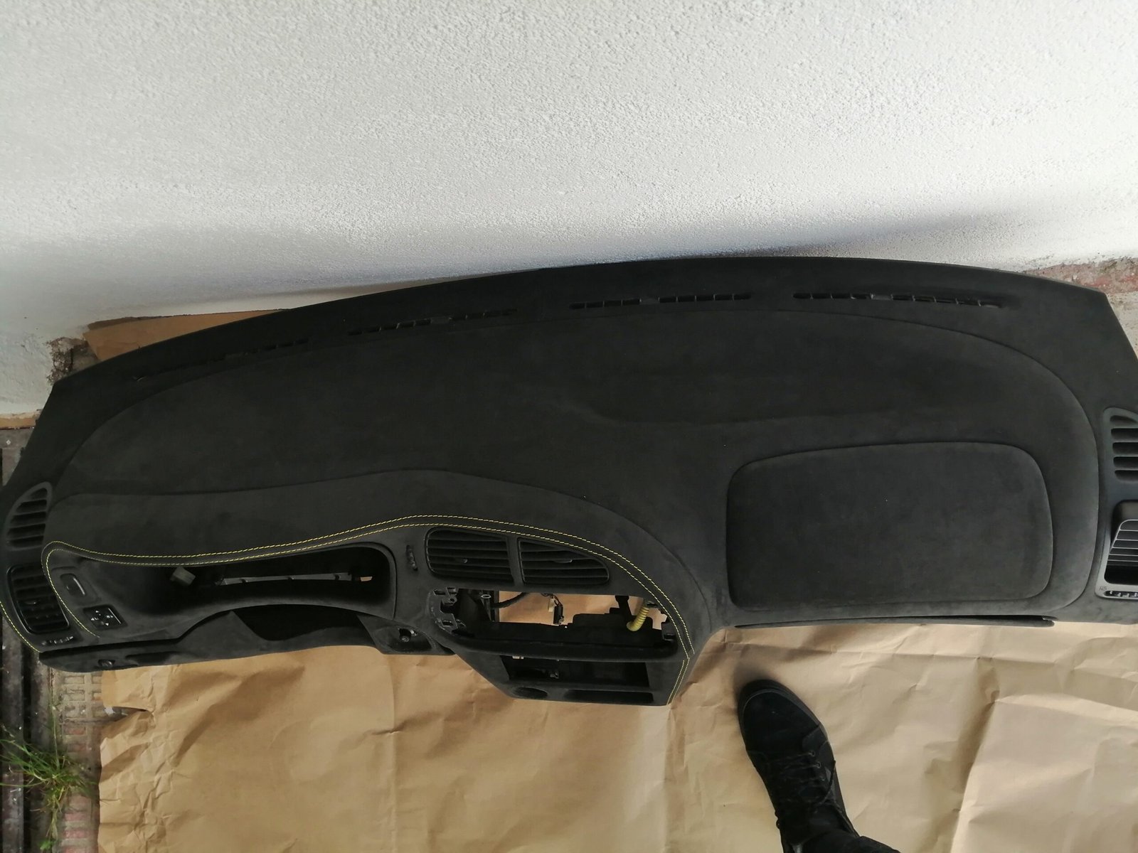 alcantara bekleding dashboard